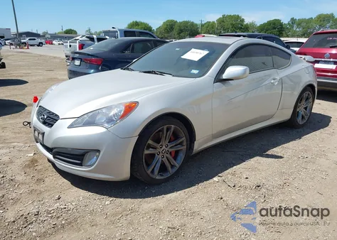 2010 Hyundai Genesis 2.0T Track from USA, damaged, VIN KMHHT6KD3AU003624